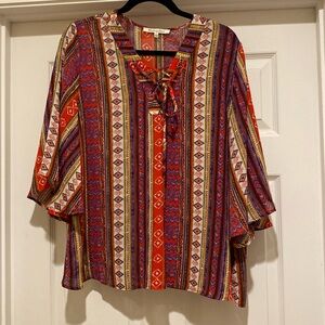Blushing Heart large women’s blouse